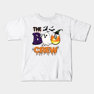 The boo crew Halloween Kids T-Shirt